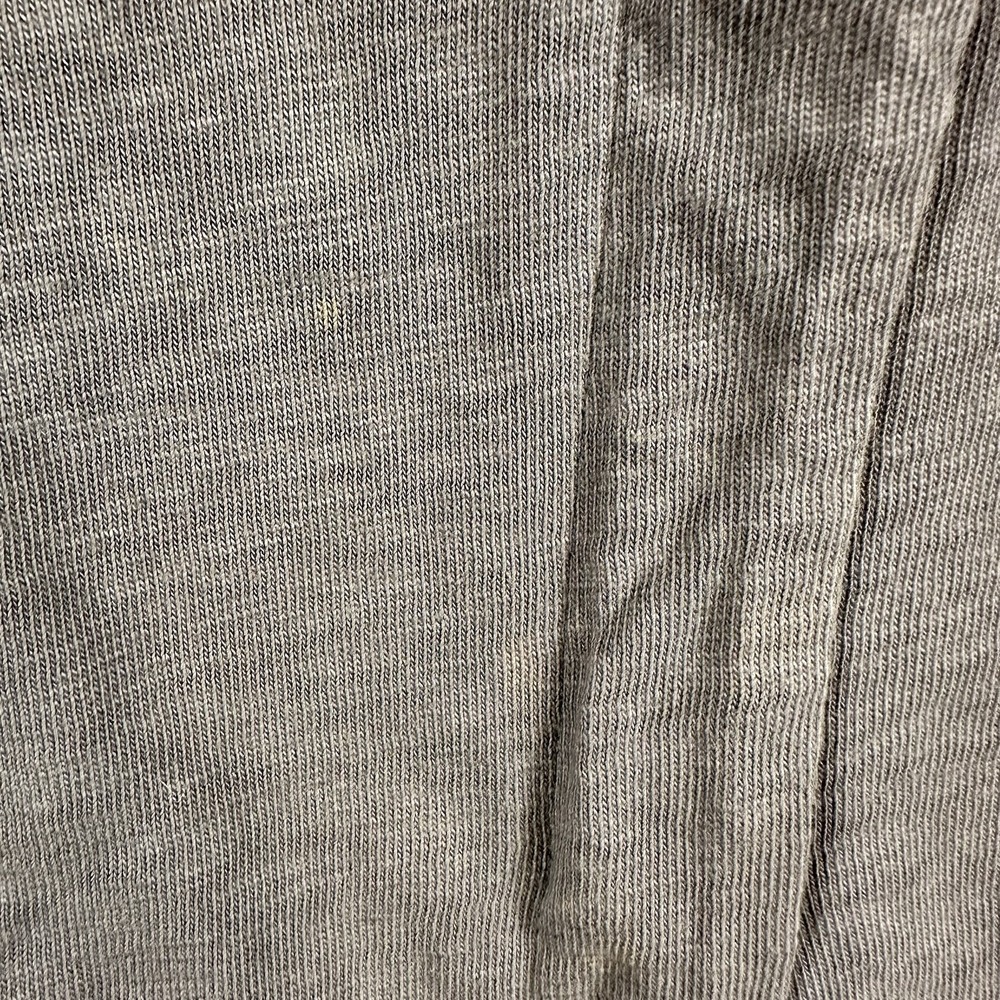 Madewell Hi-Line Moto Jacket Women's L Gray Crop 100% Cotton - Picture 9 of 11